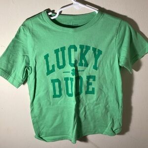 The Children's Place Green 'Lucky Dude' Tee